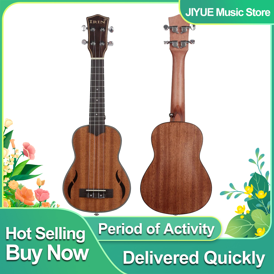 Musical Instrument Hawaiian - IRIN 21 Inch Ukulele 4 Strings