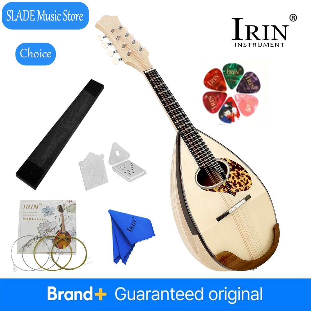 Mandolin A Style - IRIN 8 String Mandolin Bowl Back