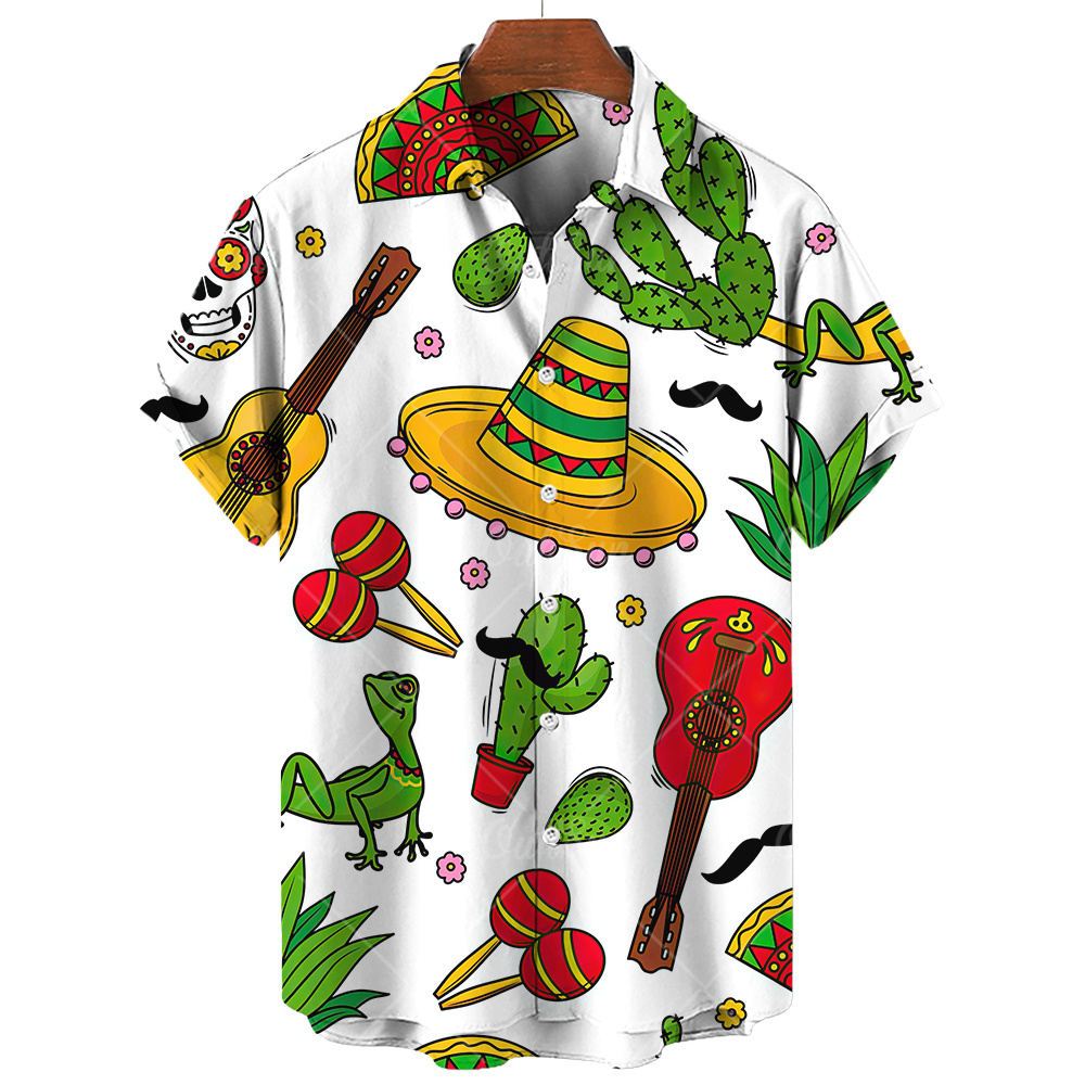 Musical Instrument Shirts For  – Musical Instrument Hawaiian recenzja i cena