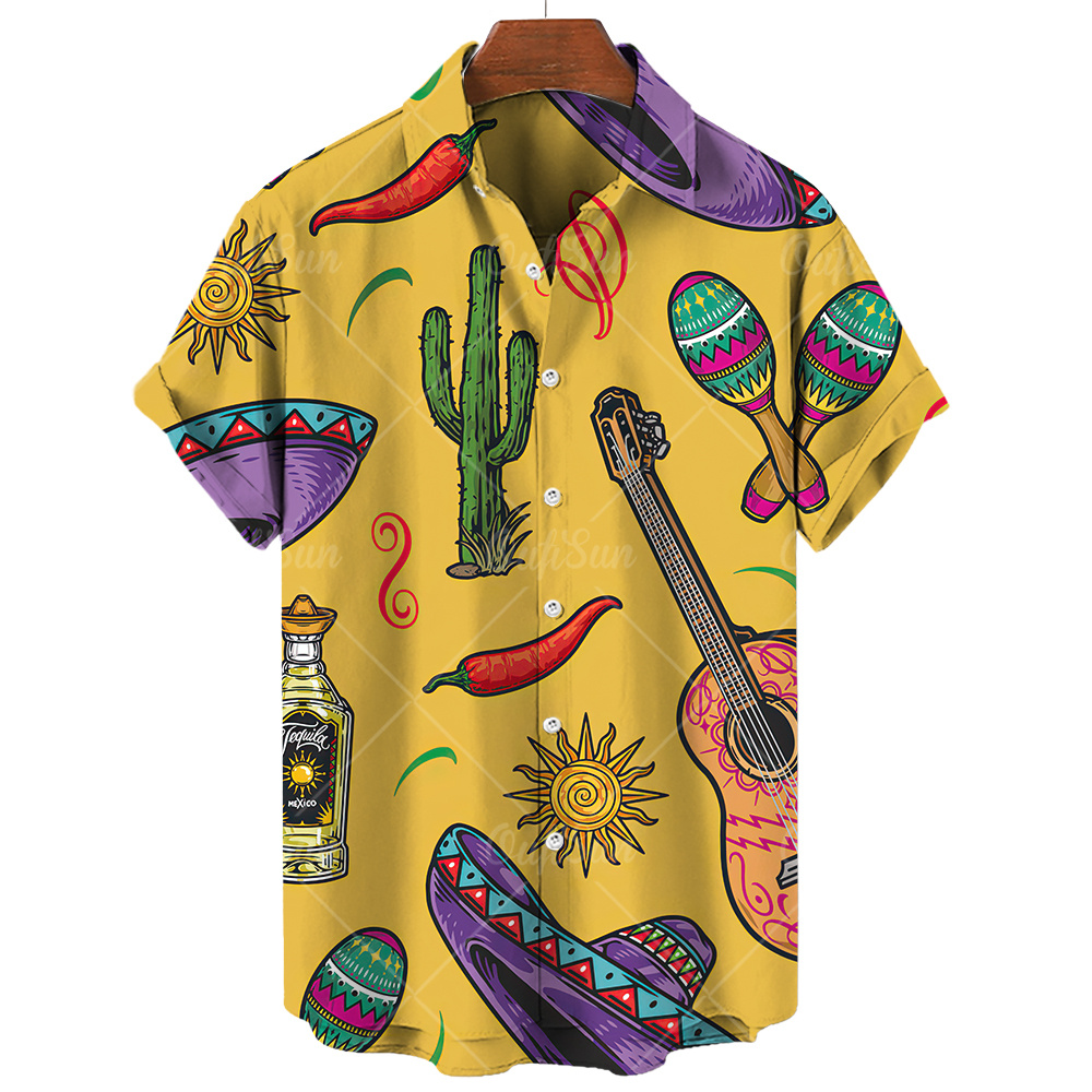 Musical Instrument Shirts For  – Musical Instrument Hawaiian recenzja i cena