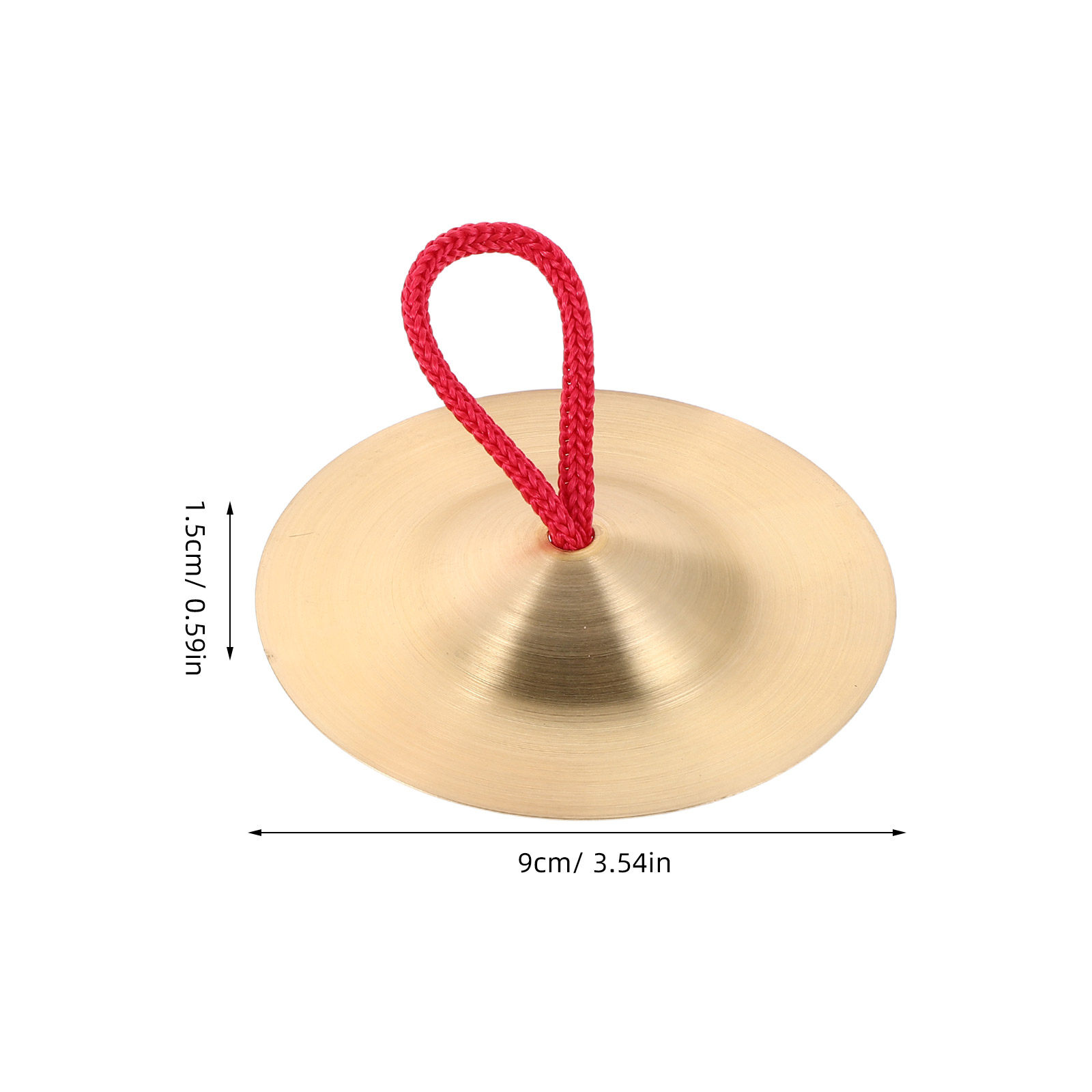 9Cm Chinese Copper Cymbals for – Musical Instrument With Hand recenzja i cena