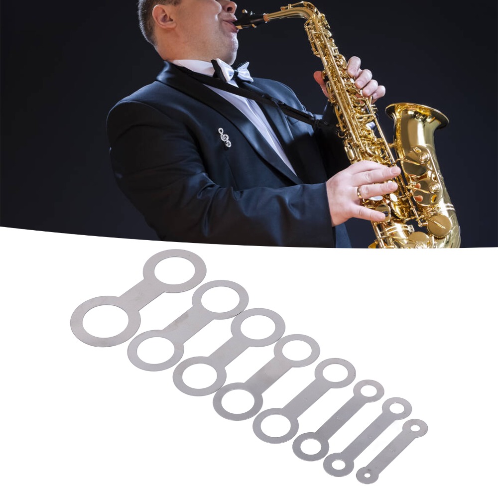 8pcs Metal Saxophone Pad Repai – Musical Instrument Lyre recenzja i cena