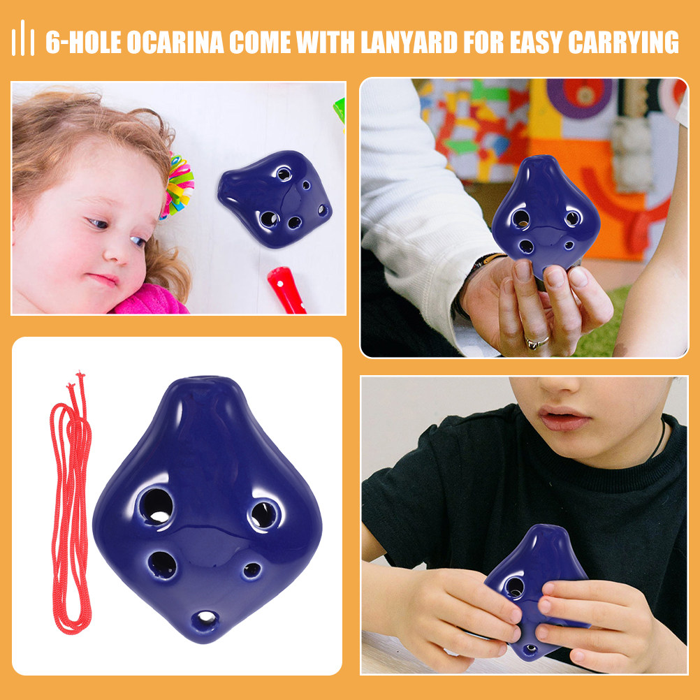 2Pcs Ceramic 6 Hole Ocarina Sm – Musical Instrument Groups recenzja i cena