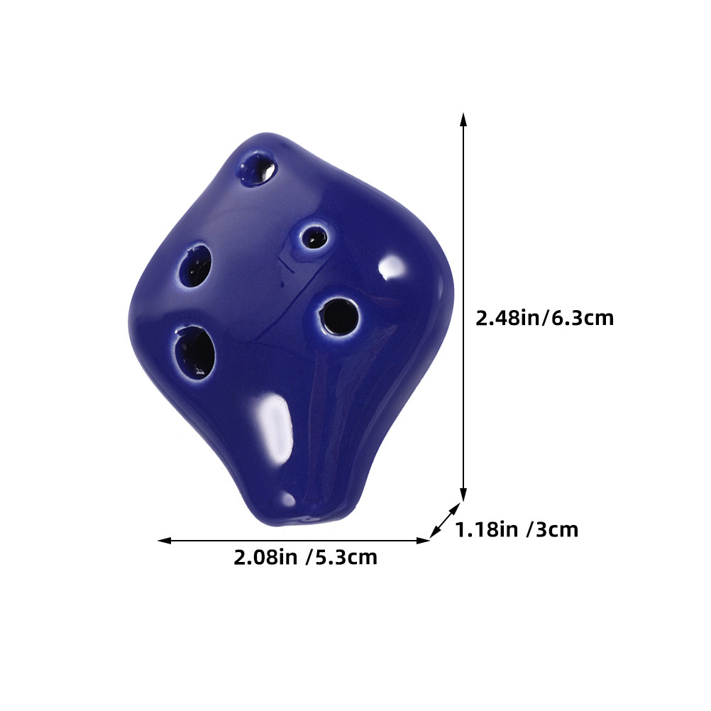 2Pcs Ceramic 6 Hole Ocarina Sm – Musical Instrument Groups recenzja i cena