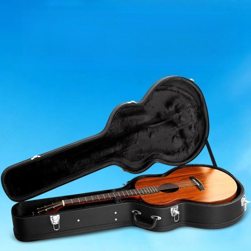 Leather Wooden Electric Guitar – Musical Instrument Box recenzja i cena