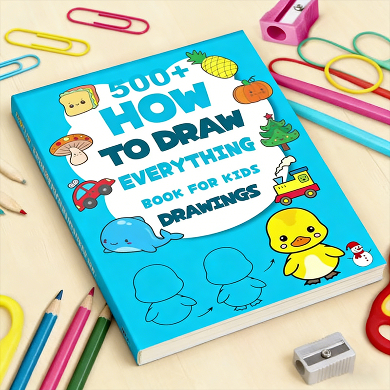 How to Draw Step-By-Step Book, – Musical Instruments Easy Drawing recenzja i cena