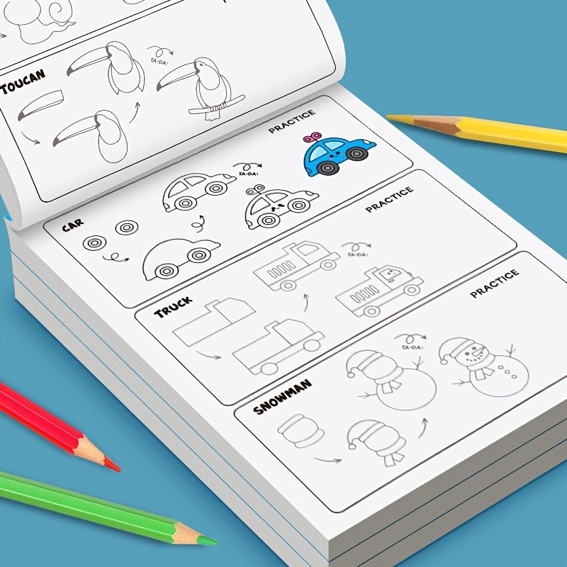 How to Draw Step-By-Step Book, – Musical Instruments Easy Drawing recenzja i cena