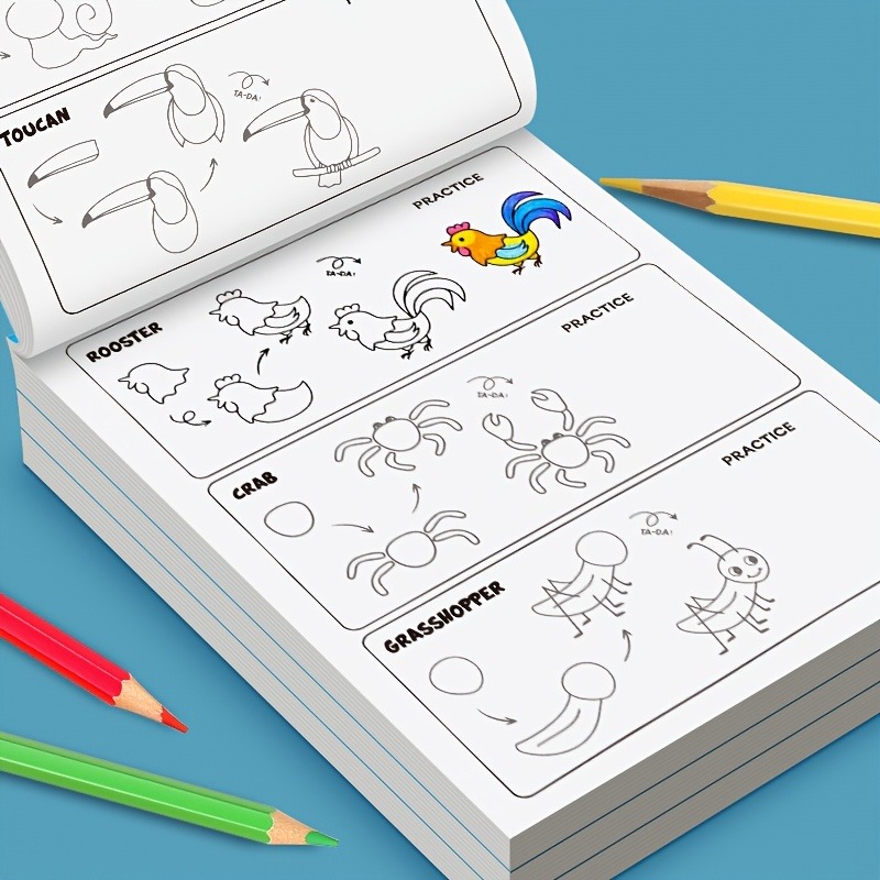 How to Draw Step-By-Step Book, – Musical Instruments Easy Drawing recenzja i cena