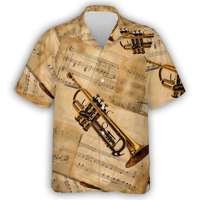 Guitar Trumpet Graphics Hawaii – Musical Instrument Hawaiian recenzja i cena