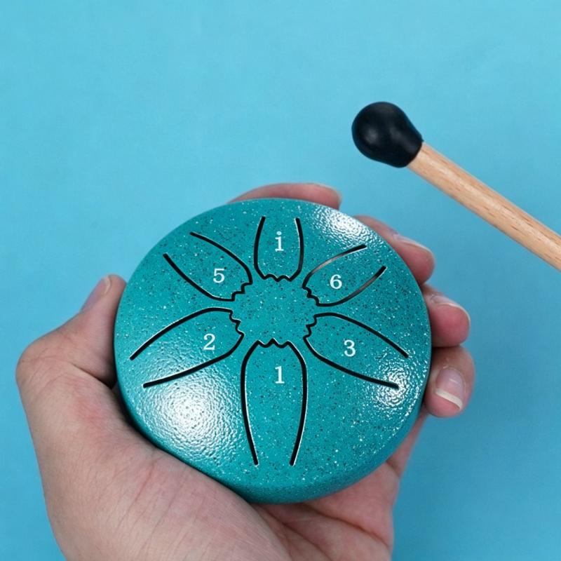 Steel Tongue Drum Portable Rai – Musical Instrument With Hand recenzja i cena