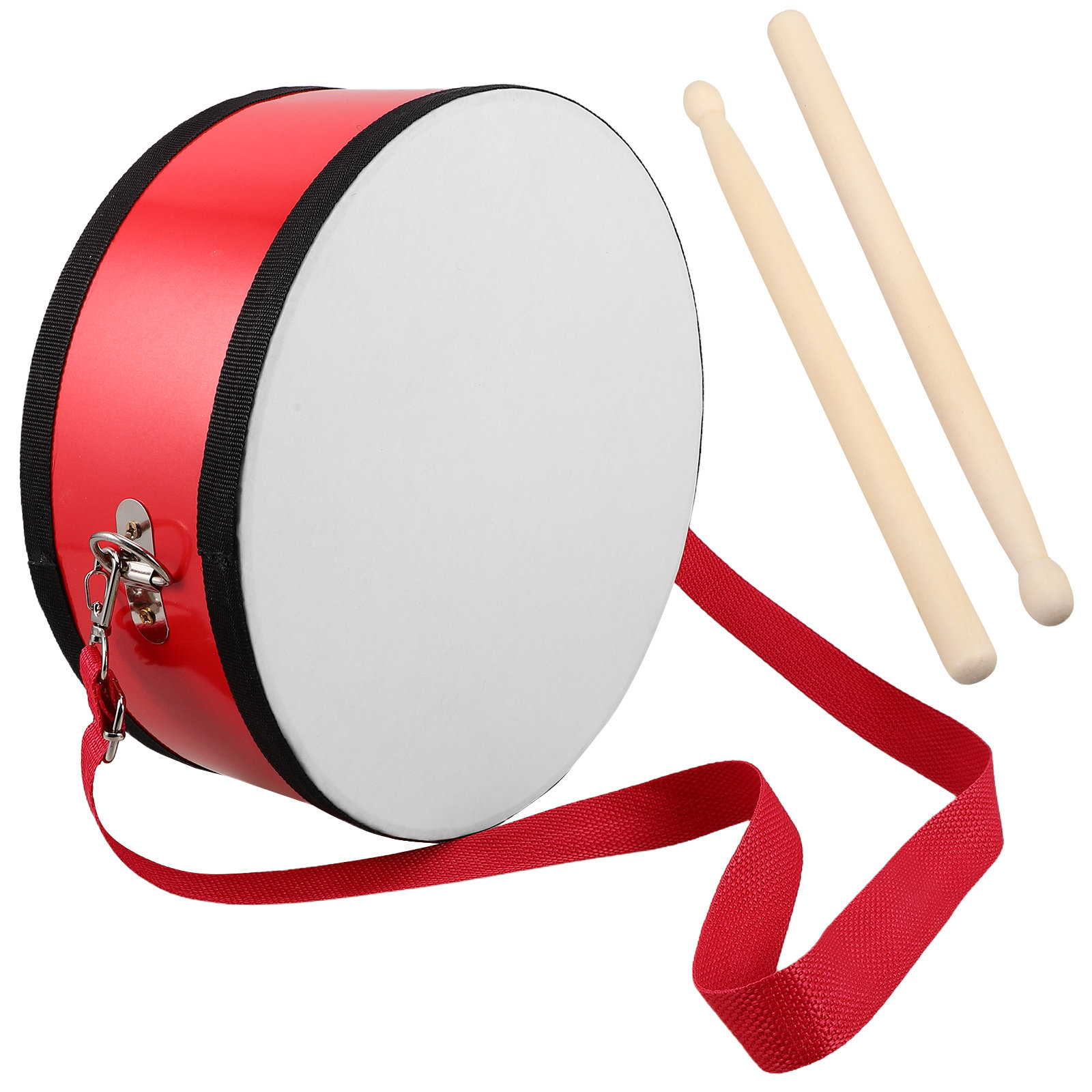 1Set Red Marching Snare Drum 1 – Musical Instrument With Hand recenzja i cena
