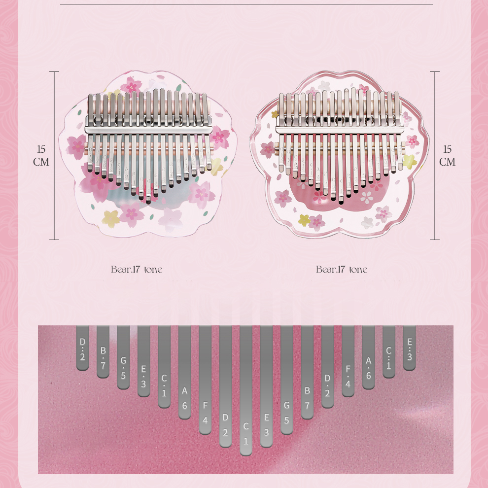 Hluru Kalimba 21 Keys with Cas – Musical Instrument Box recenzja i cena