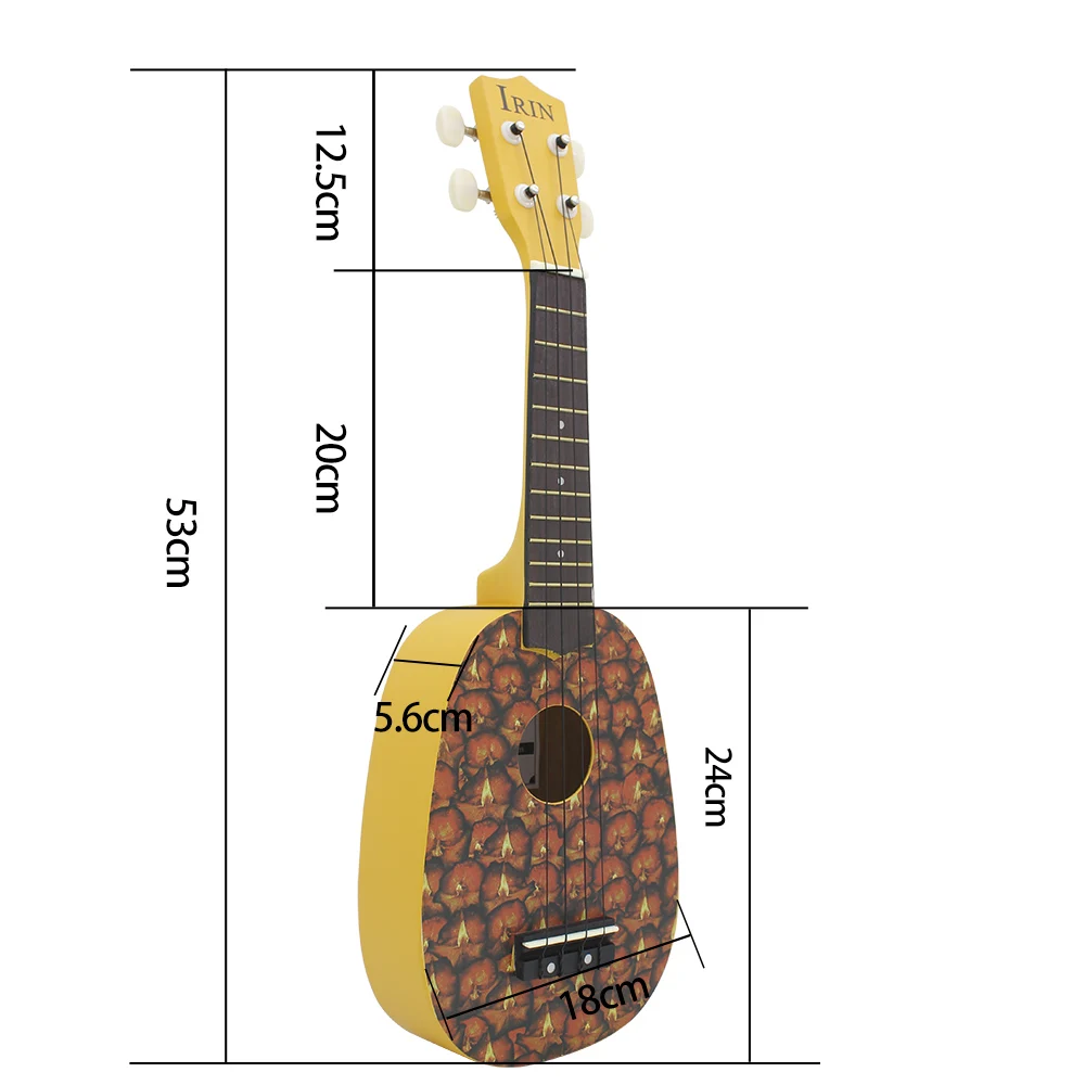 IRIN 21 Inch Ukulele 4 Strings – Musical Instrument Hawaiian recenzja i cena