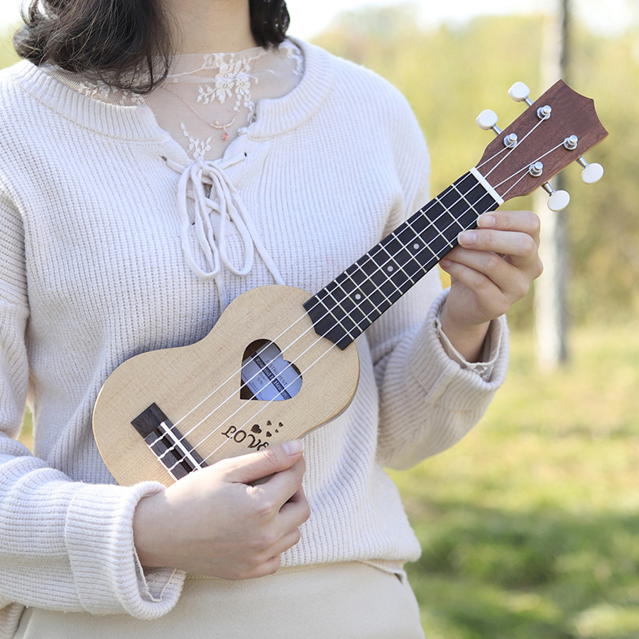 IRIN 17 Inch Ukulele Spruce Wo – Musical Instrument Hawaiian recenzja i cena