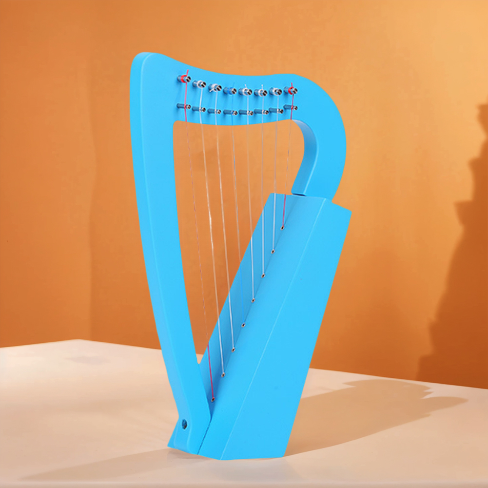 8 Strings Lyre Harp Solid Wood – Musical Instrument Lyre recenzja i cena