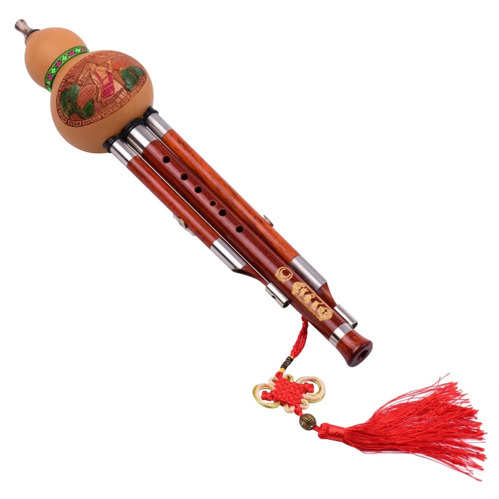 3-Tone C Key Hulusi Gourd Flut – Musical Instrument With A recenzja i cena