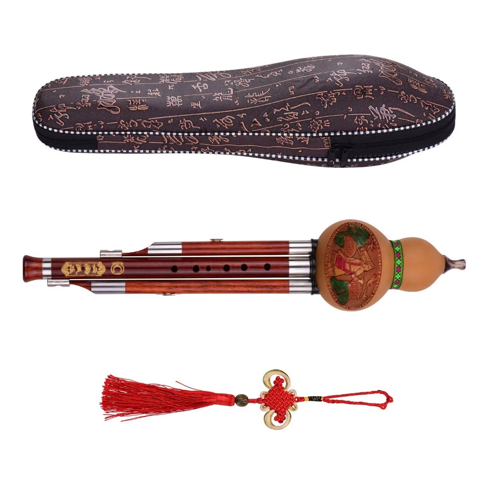 3-Tone C Key Hulusi Gourd Flut – Musical Instrument With A recenzja i cena