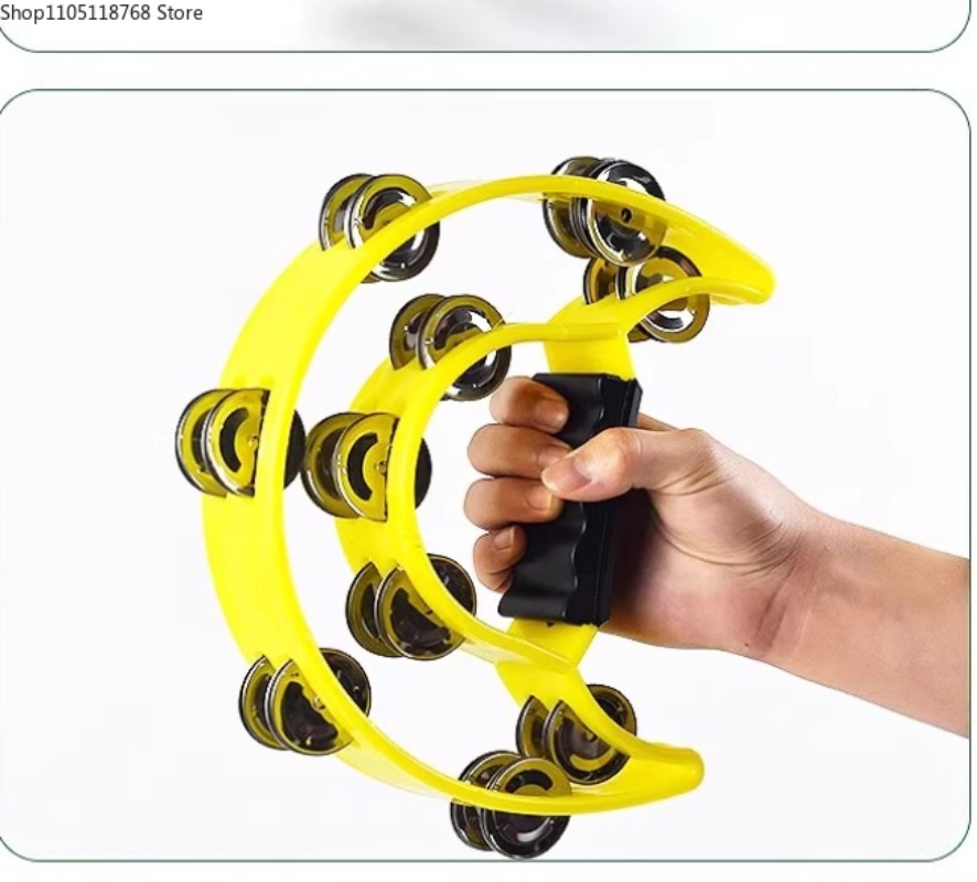 Tambourine Percussion Musical  – Tambourine Hand Drum recenzja i cena