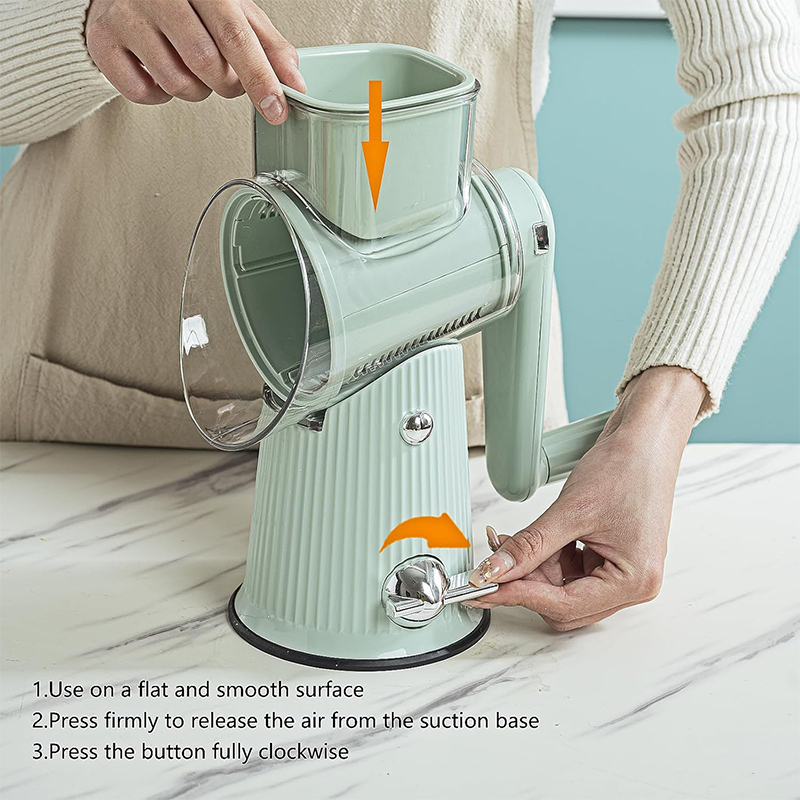 5 in 1 Rotary Cheese Grater wi – Mandolin A Style recenzja i cena