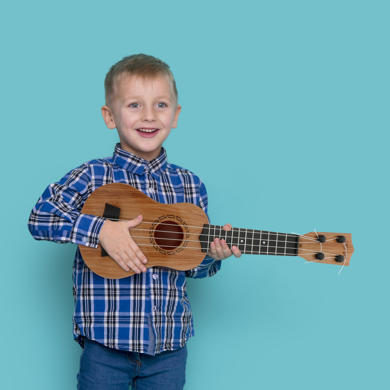 Plastic Ukulele Four String Wo – Musical Instrument Hawaiian recenzja i cena