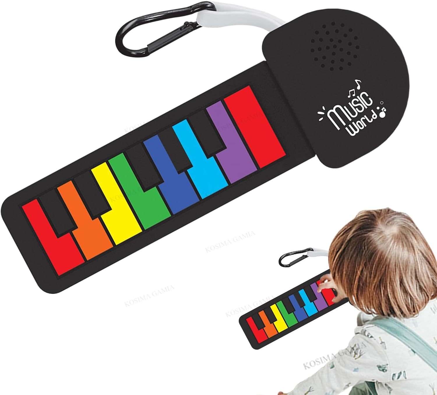 Roll Up Electronic Piano Silic – Musical Instrument Keyboard recenzja i cena