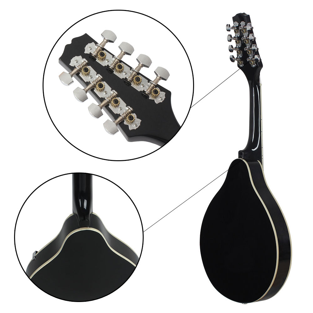 A-Style 8-String Basswood Mand – Mandolin A Style recenzja i cena