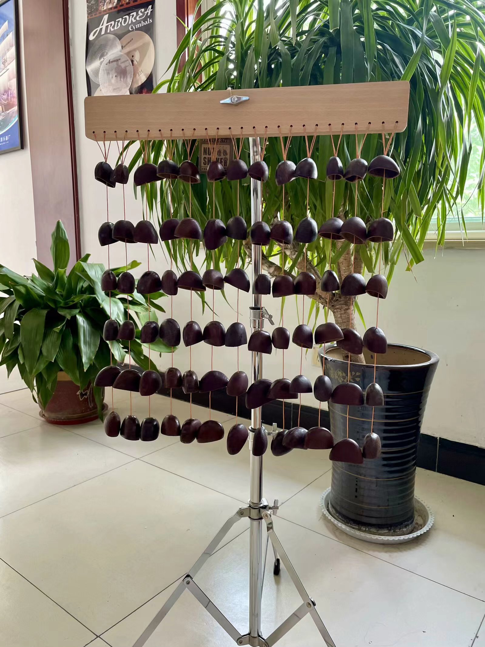 Fruit Shell Meditation Chimes  – Musical Instrument With Hand recenzja i cena