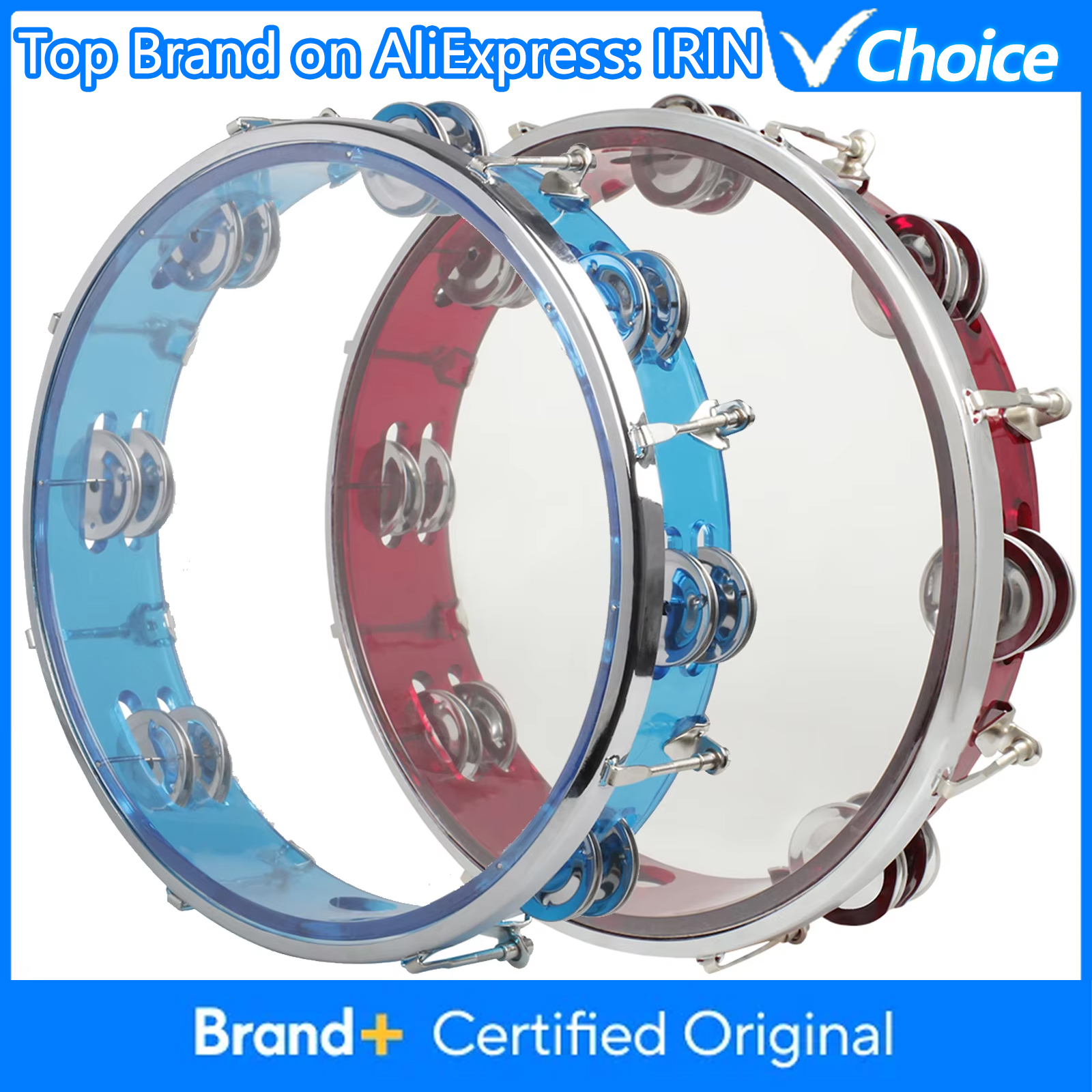 10 Inch Tambourine Percussion  – Tambourine Hand Drum recenzja i cena