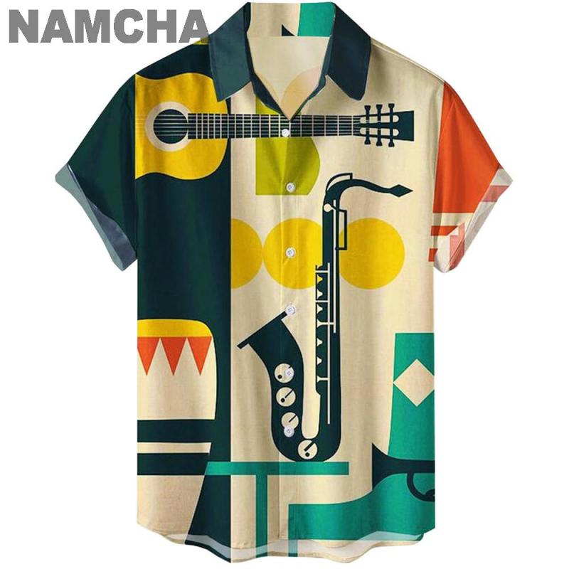 2025 Summer Beach Style Men's  – Musical Instrument Hawaiian recenzja i cena