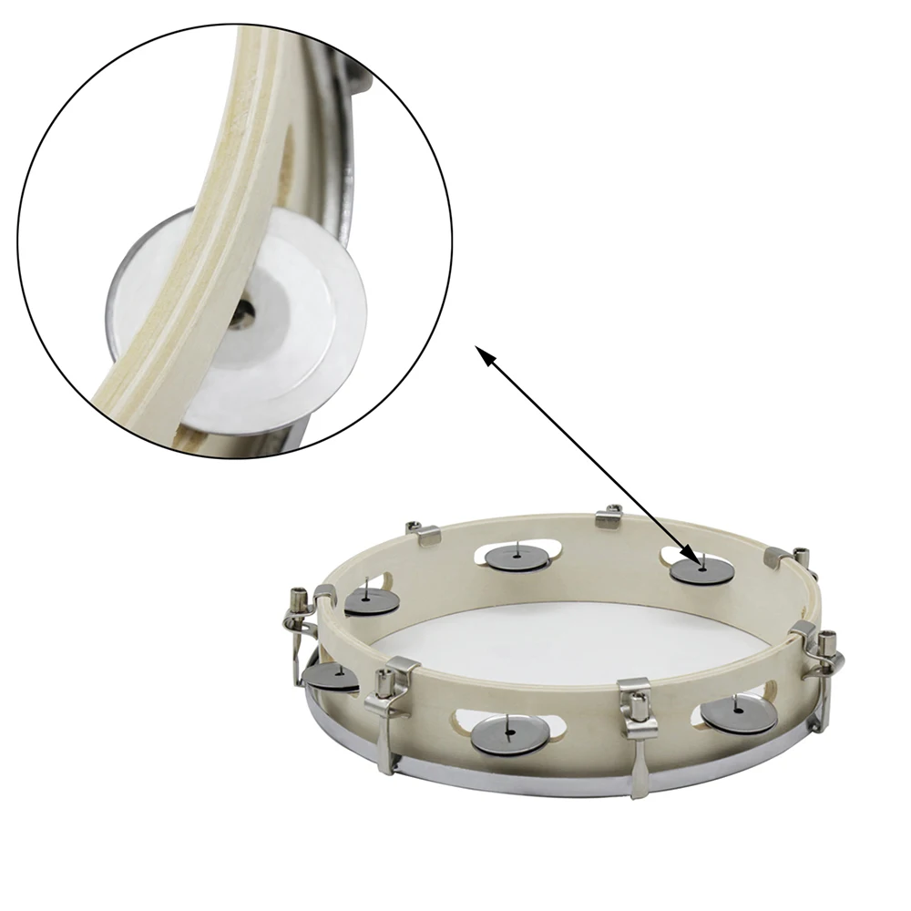 IRIN 10 Inch Tambourine Adjust – Tambourine Hand Drum recenzja i cena