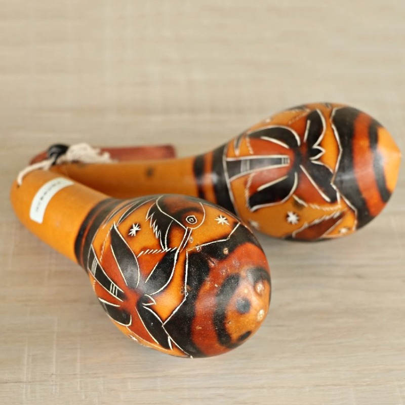 Africa Maraca Children Wooden  – Musical Instrument Of Africa recenzja i cena