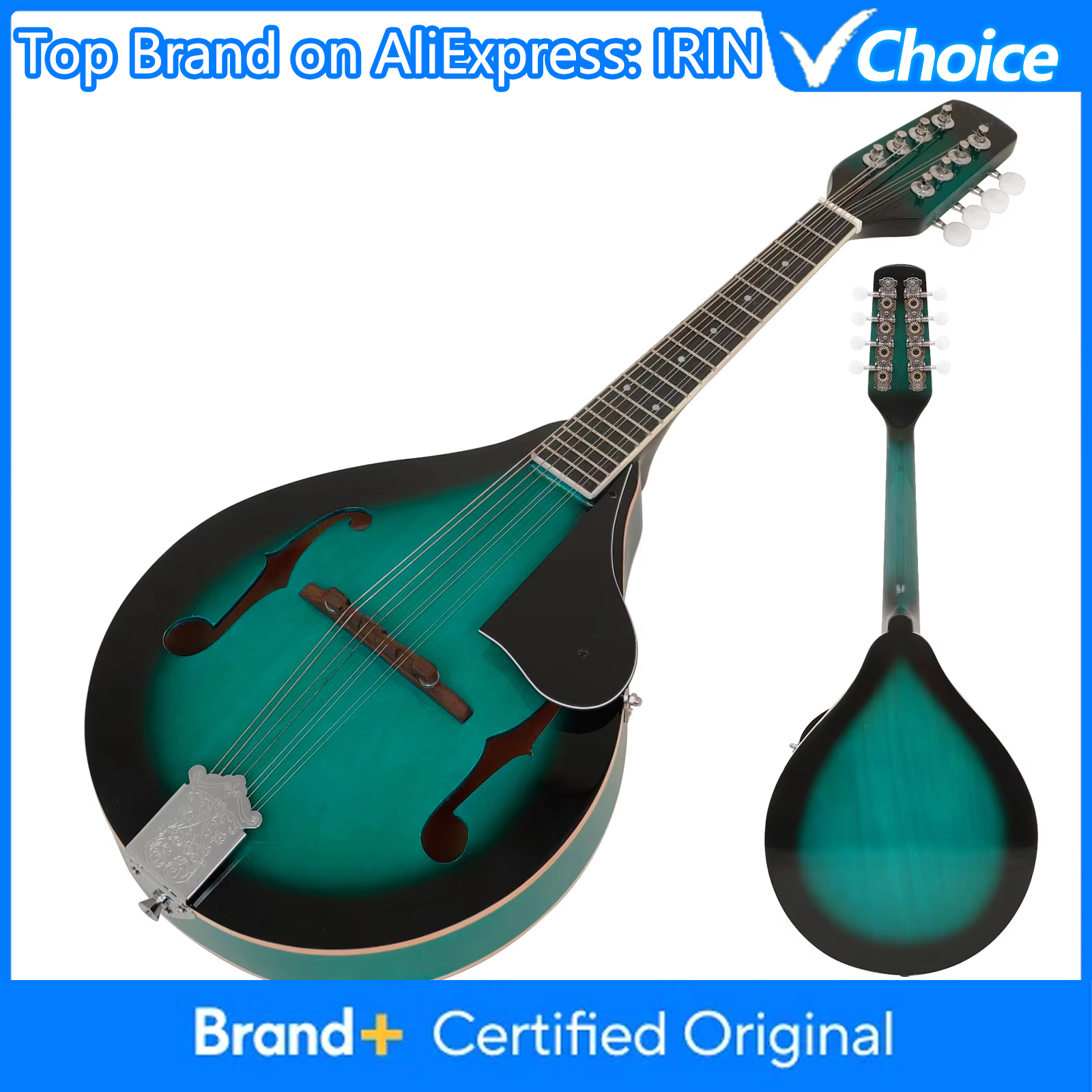 IRIN Acoustic Mandolin 8 Strin – Mandolin A Style recenzja i cena