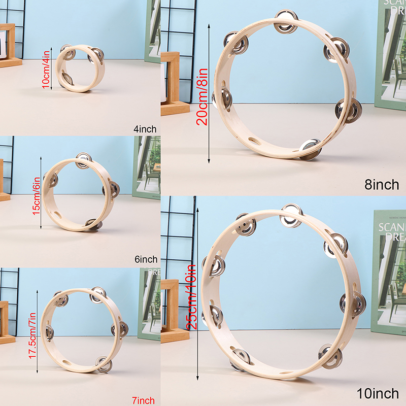 4/6/7/8/10Inch Hand Drums Toys – Tambourine Hand Drum recenzja i cena