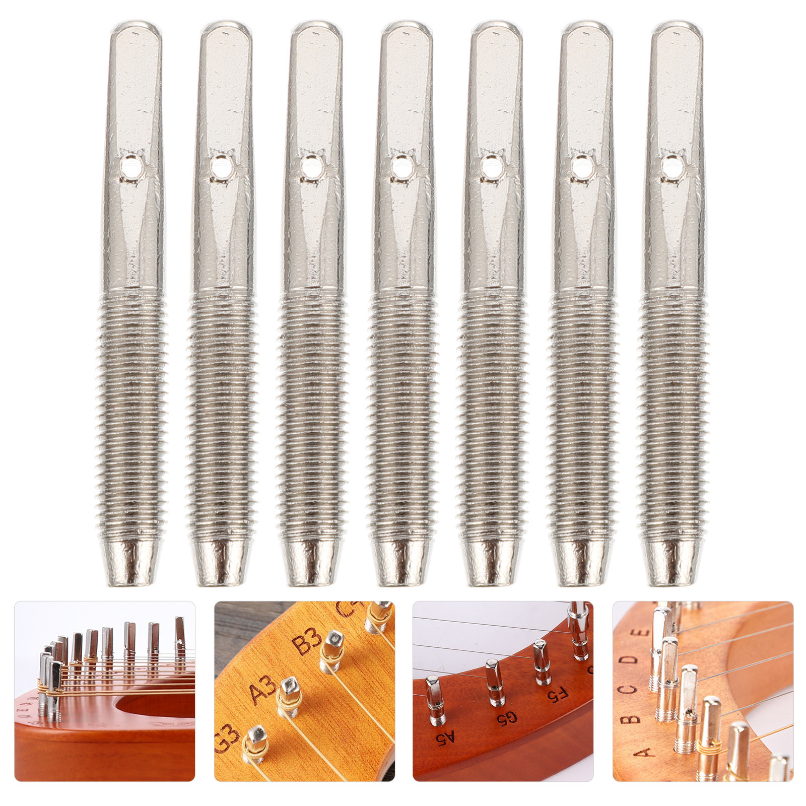 7Pcs Harp String Pin Strong Me – Musical Instrument Lyre recenzja i cena