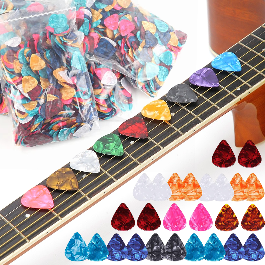 20-50pcs Boxed Celluloid Guita – Musical Instrument Box recenzja i cena