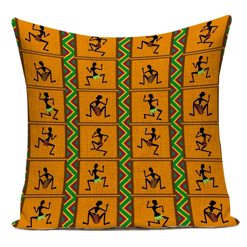 Retro African Woman Cushion Co – Musical Instrument Of Africa recenzja i cena