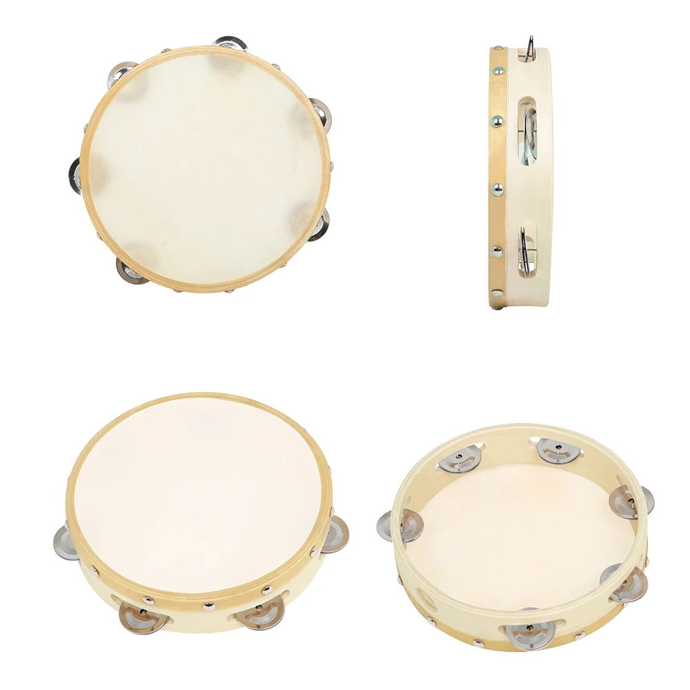 3Pcs/Set 6/8/10 Inches Cowhide – Tambourine Hand Drum recenzja i cena
