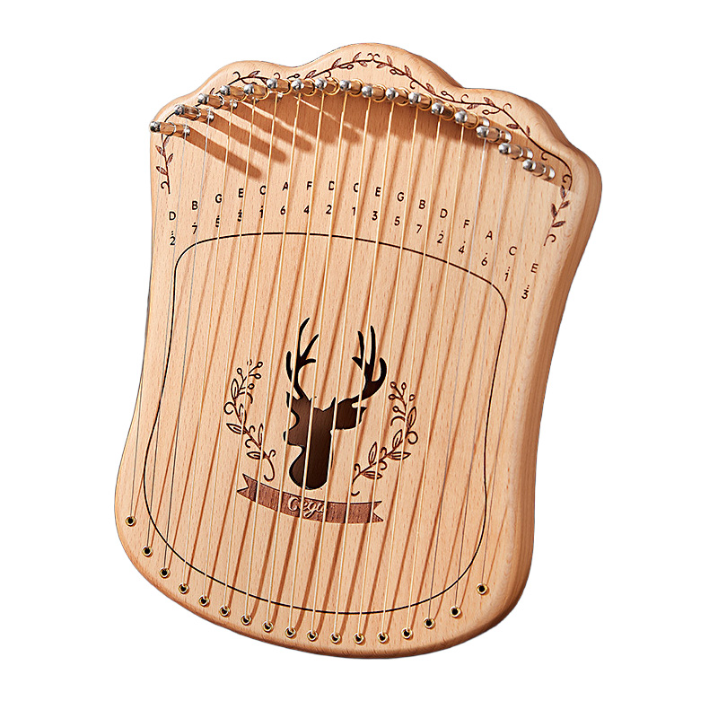 CLEARANCE SALE-17 String Lyre  – Musical Instrument Lyre recenzja i cena