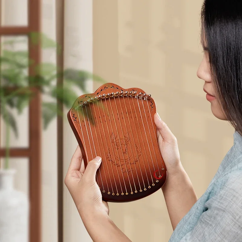 CLEARANCE SALE-17 String Lyre  – Musical Instrument Lyre recenzja i cena