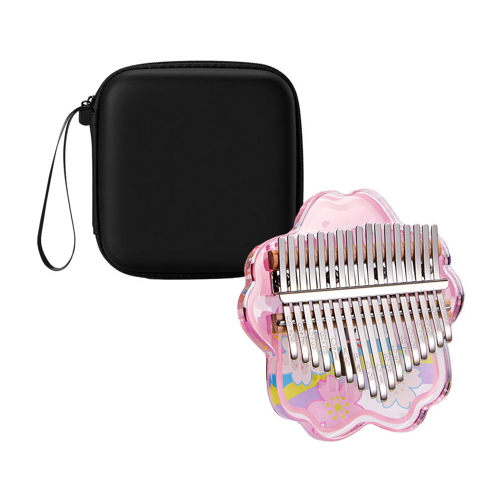 Mini Thumb Piano 17 Keys Porta – Musical Instrument Box recenzja i cena