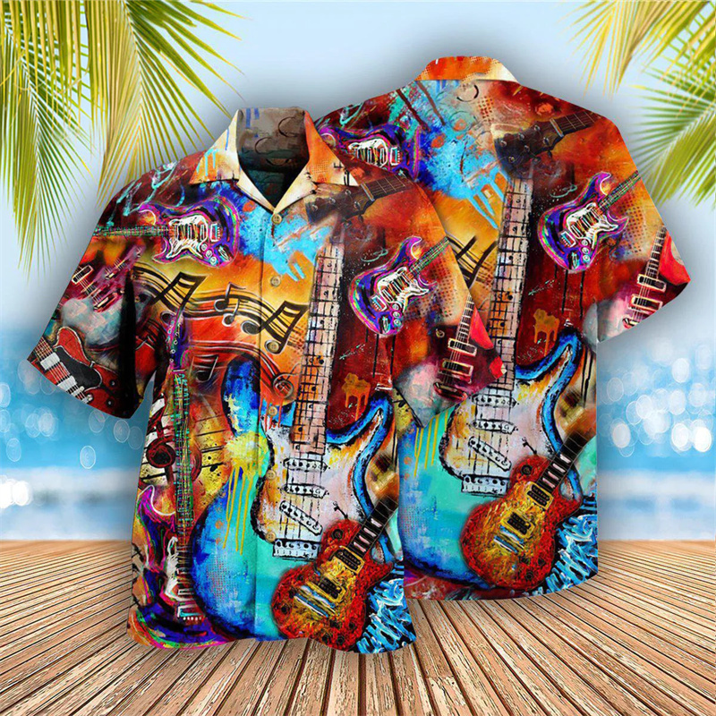 Guitar Bass Pattern Hawaiian S – Musical Instrument Hawaiian recenzja i cena