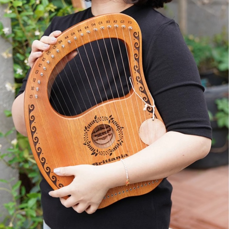 Beginner Lyre Harp Children Po – Musical Instrument Lyre recenzja i cena