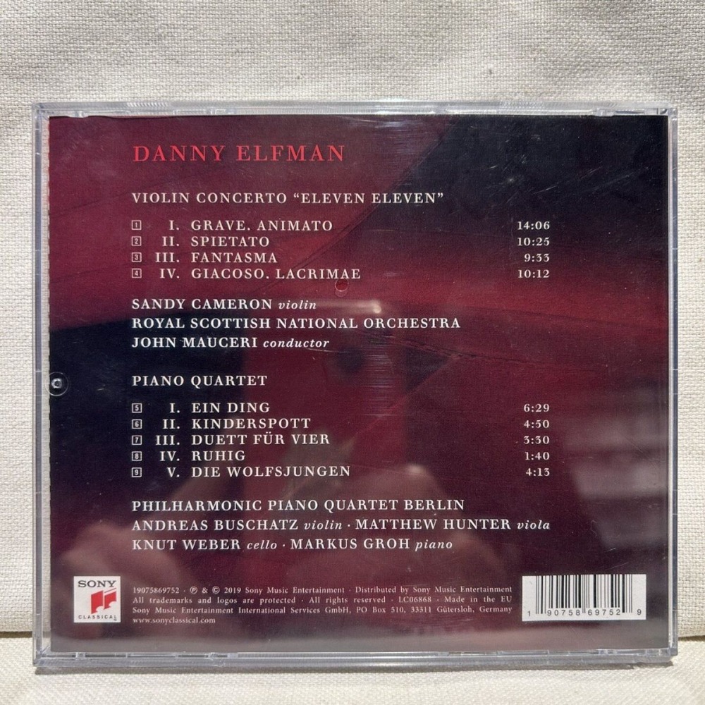 Danny Elfman Violin Concerto M – Musical Instrument With A recenzja i cena