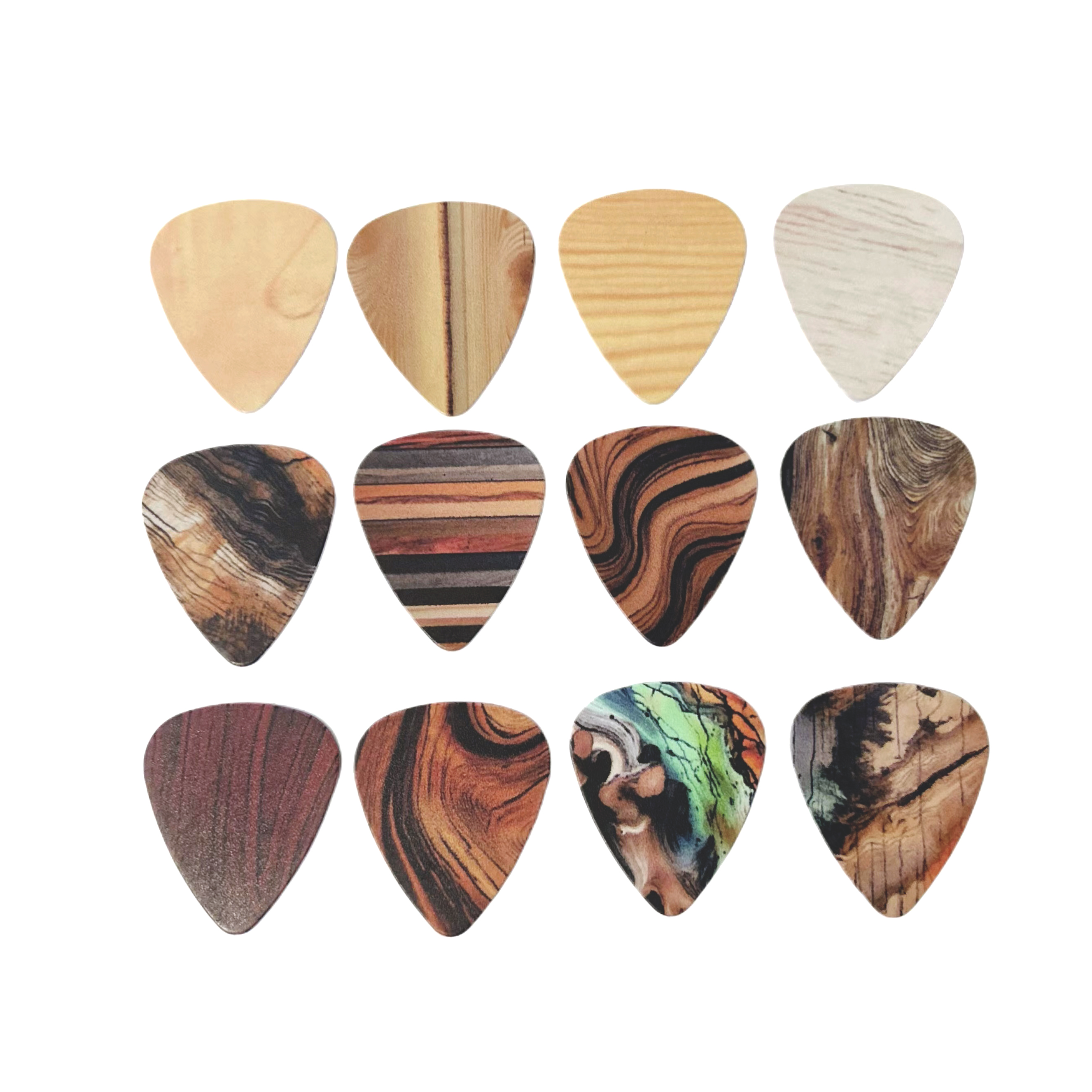 50-Piece Boxed Guitar Picks Se – Musical Instrument Box recenzja i cena
