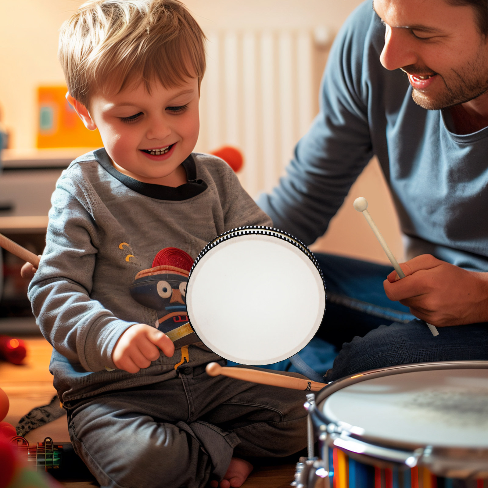 1Set Hand Drum Compact Lightwe – Musical Instrument With Hand recenzja i cena