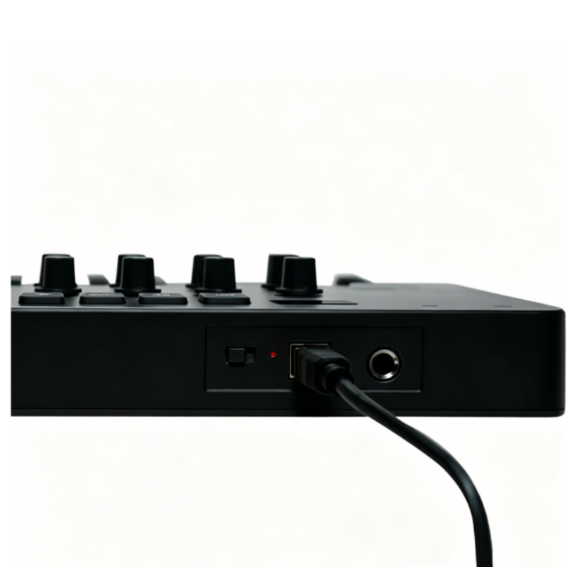 M-VAVE SMK-25 Black Portable M – Musical Instrument Keyboard recenzja i cena