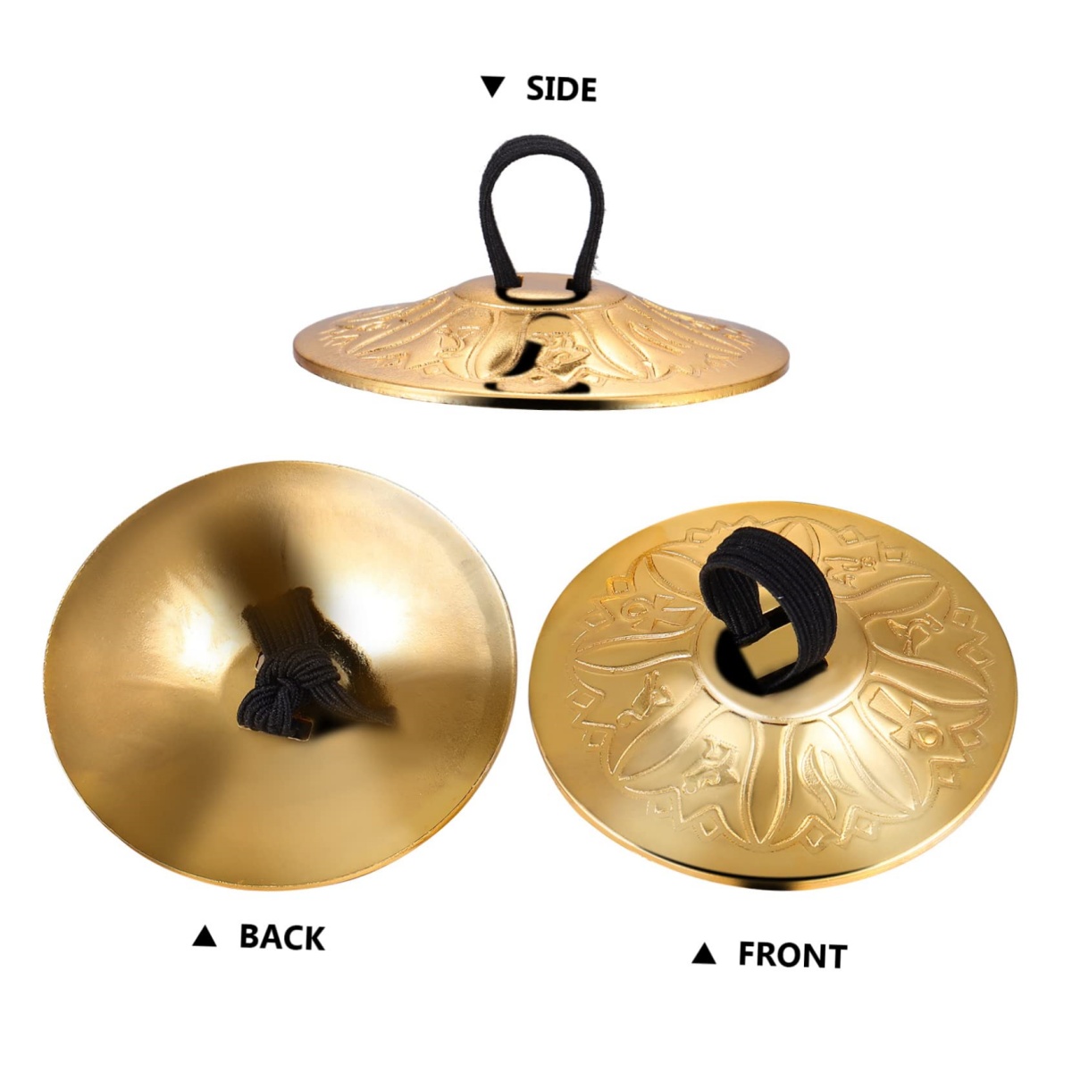 4PCS Mini Copper Finger Cymbal – Musical Instrument With Hand recenzja i cena