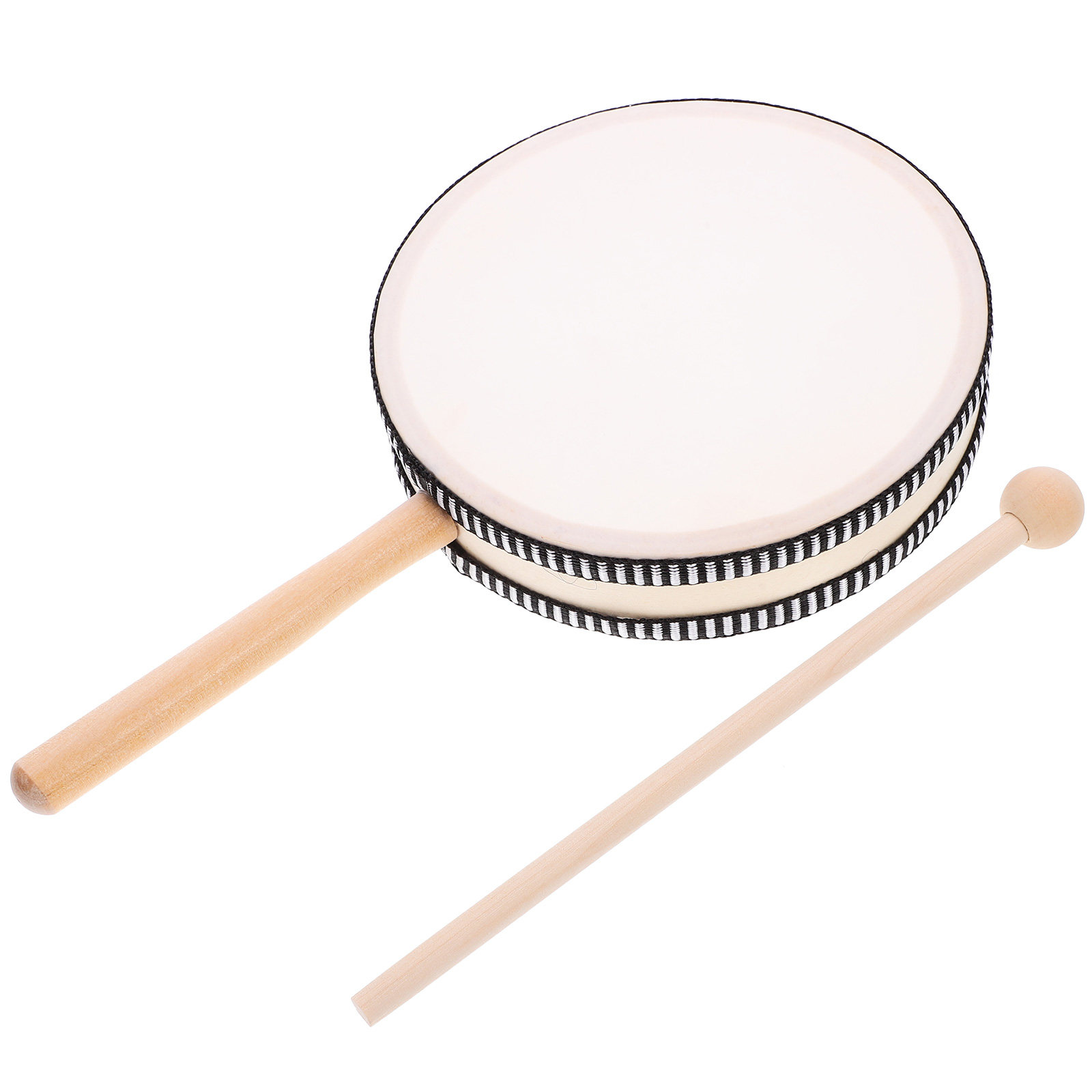 1Set Hand Drum Wooden Hand Dru – Musical Instrument With Hand recenzja i cena