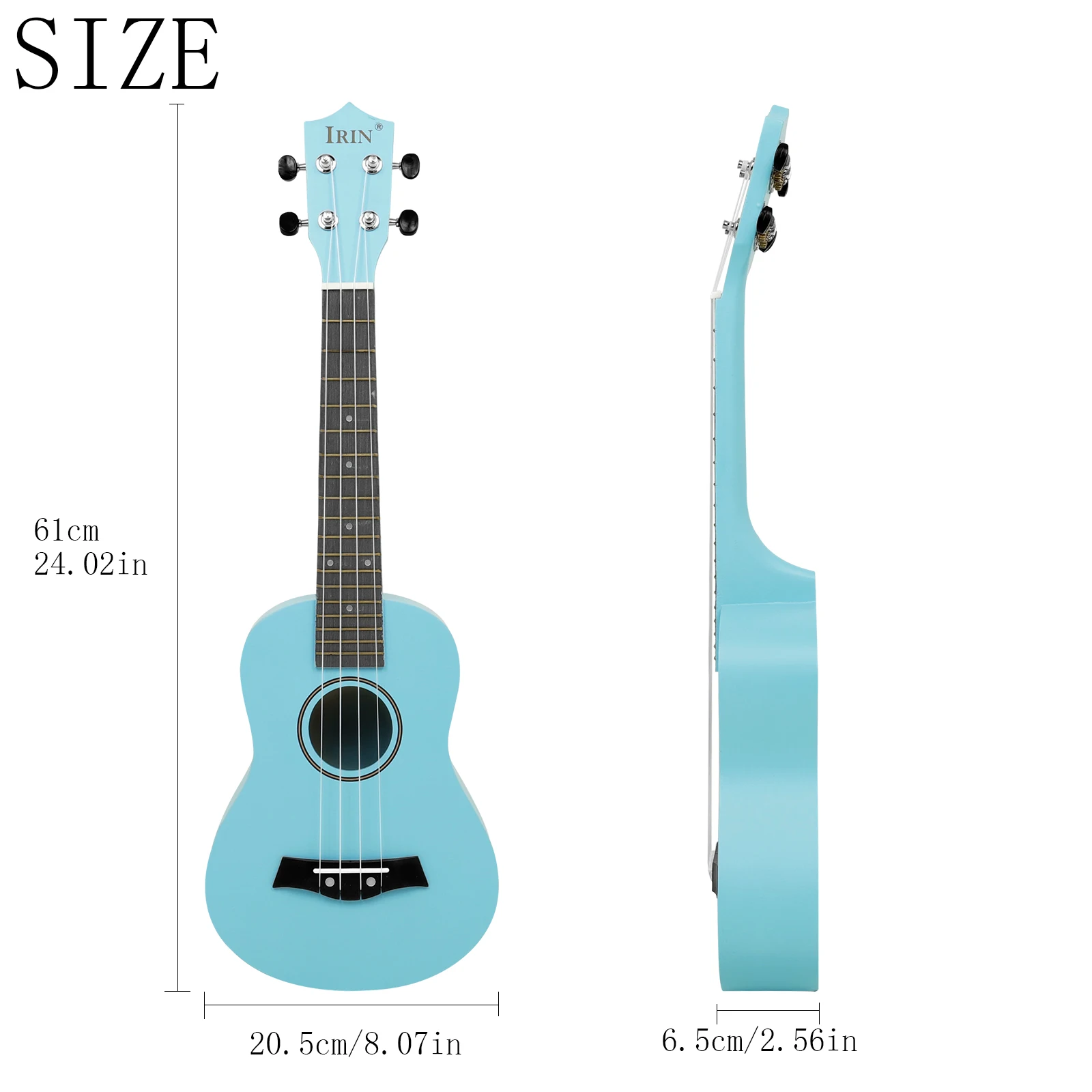 IRIN 23 Inch Ukulele 4 Strings – Musical Instrument Hawaiian recenzja i cena