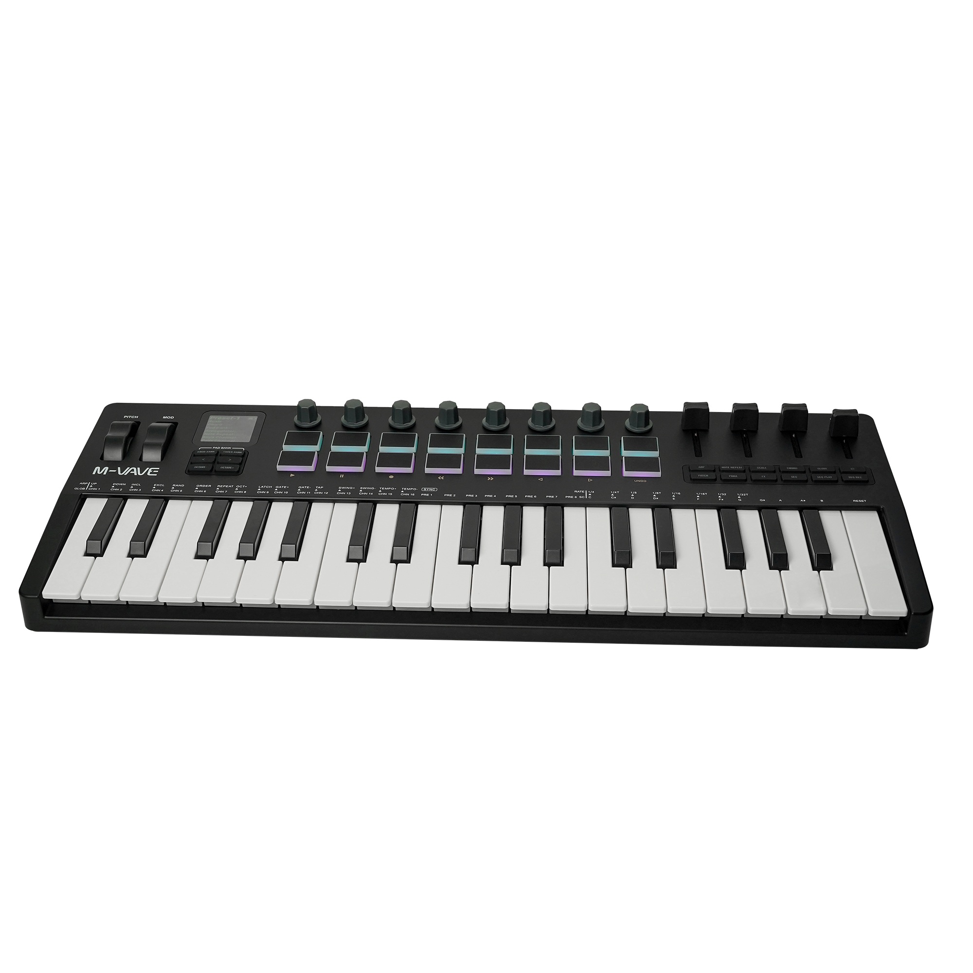 M-VAVE SMK-37 PRO 37-Key MIDI  – Musical Instrument Keyboard recenzja i cena